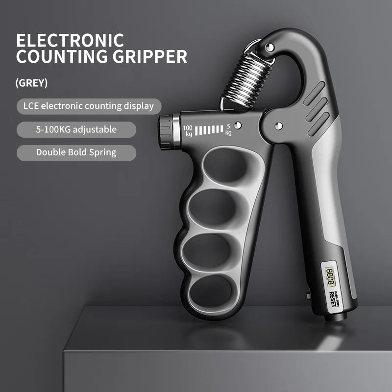 Adjustable Grip Strengthener for Enhanced Hand Fitness - 5-100KG Resistance for All Levels