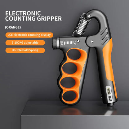Adjustable Grip Strengthener for Enhanced Hand Fitness - 5-100KG Resistance for All Levels