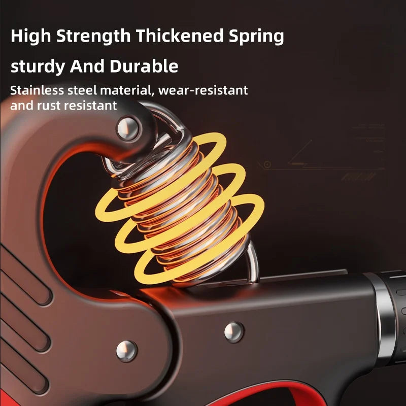 Adjustable Grip Strengthener for Enhanced Hand Fitness - 5-100KG Resistance for All Levels